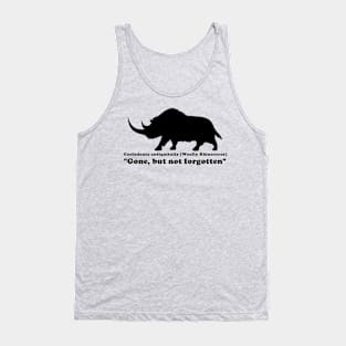 Coelodonta antiquitatis (Woolly Rhinoceros) Front Design Tank Top